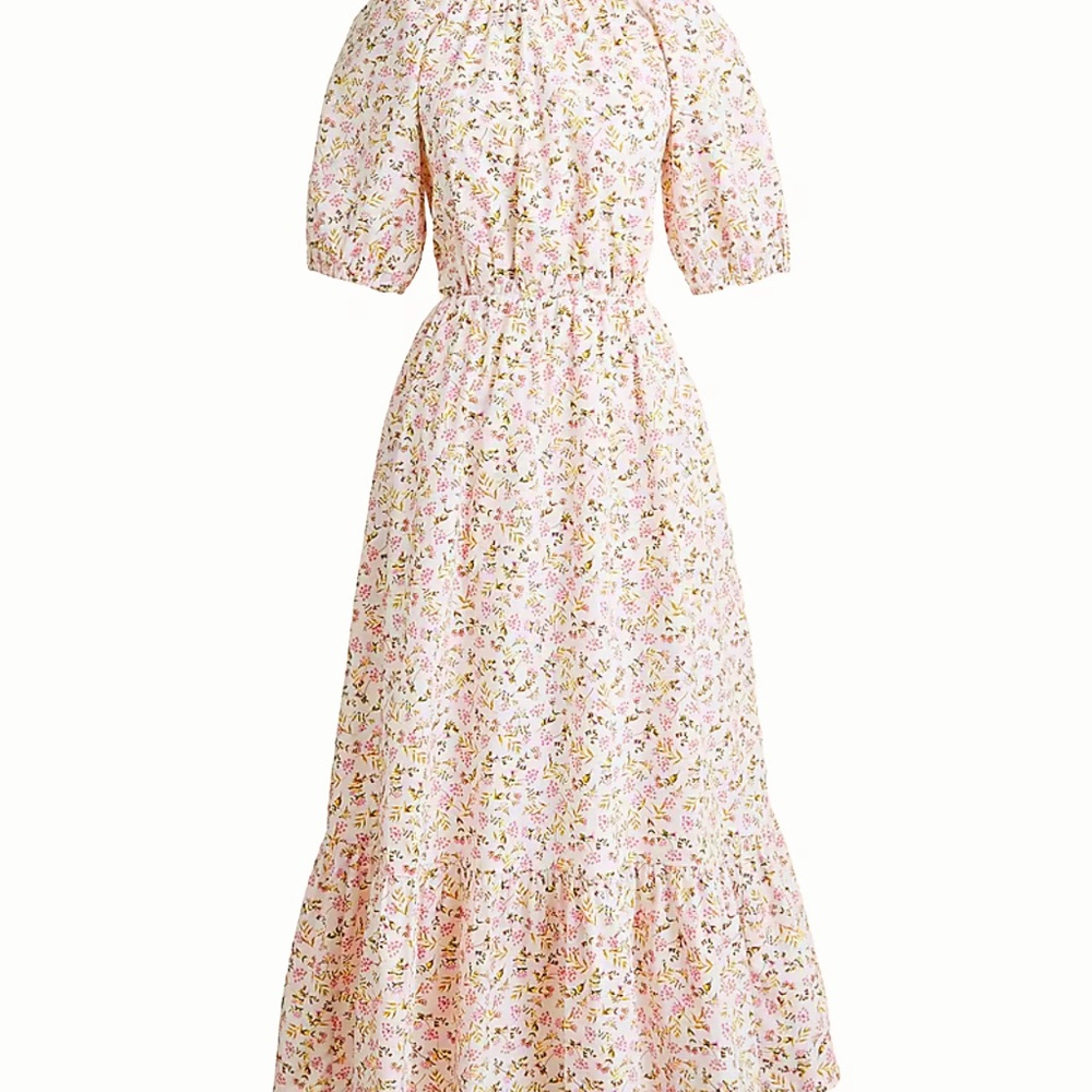 J Crew Cutout Dress In Meadow Floral - Picture 2 of 11